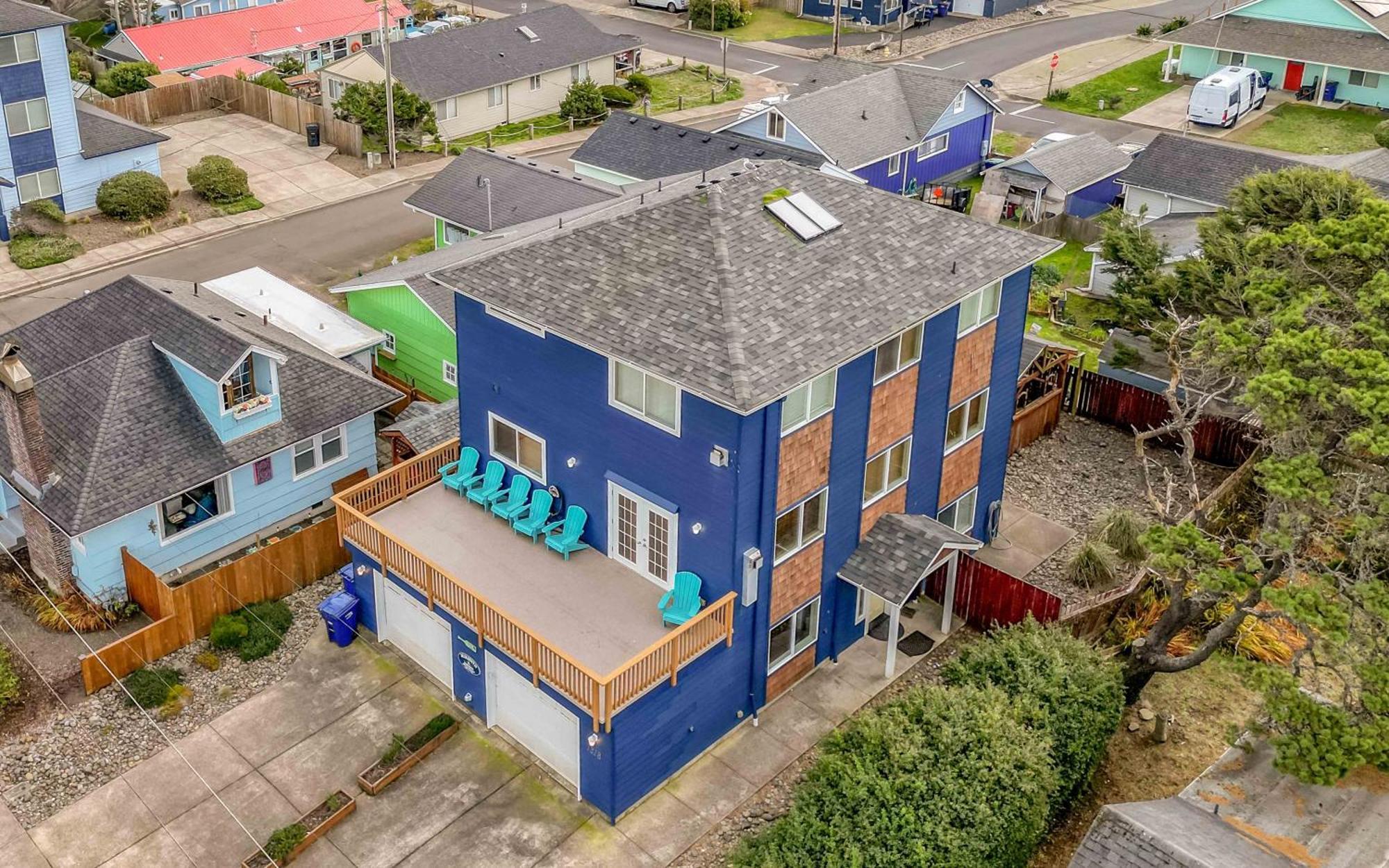 The Blue Crab Villa Lincoln City Exterior foto