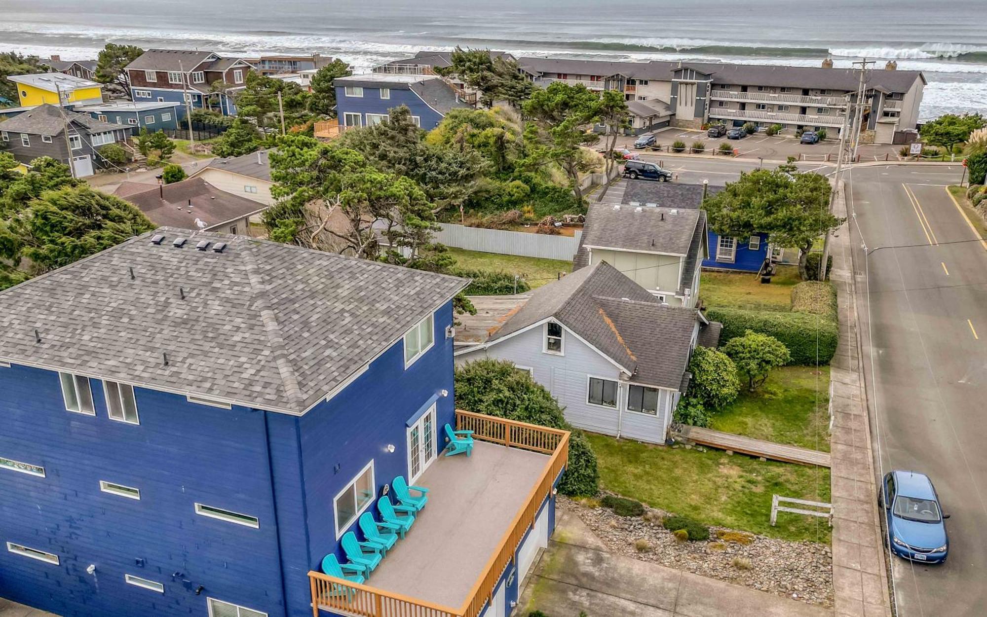 The Blue Crab Villa Lincoln City Exterior foto