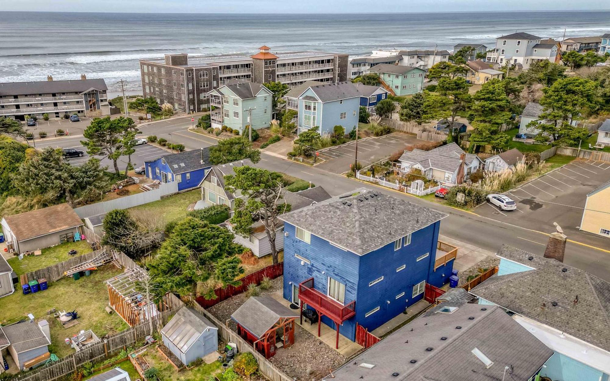 The Blue Crab Villa Lincoln City Exterior foto