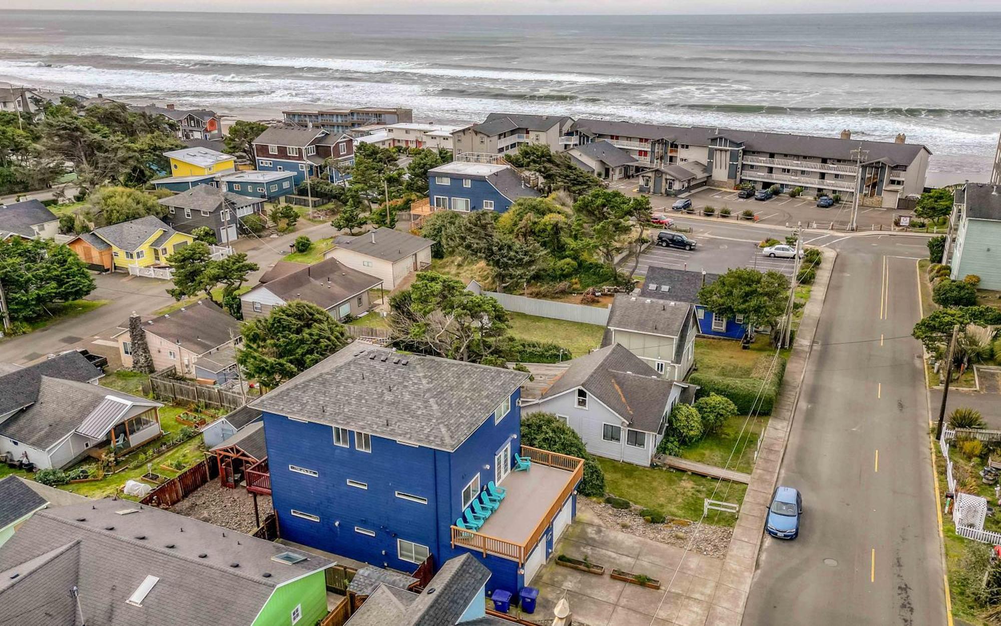 The Blue Crab Villa Lincoln City Exterior foto